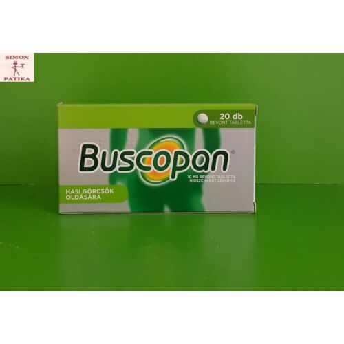 Buscopan 10 mg tabletta 20db