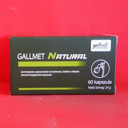 Gallmet Natural kapszula 60db
