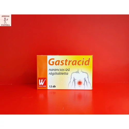 Gastracid narancsos ízű rágótabletta 12db