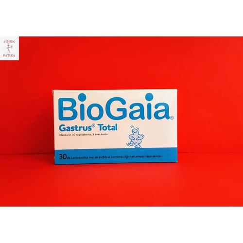 BioGaia Gastrus Total rágótabletta