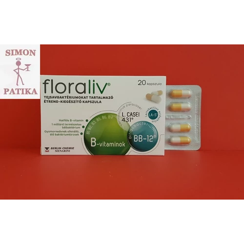Floraliv tejsavbaktérium kapszula 20db