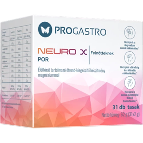 ProGastro Neuro X étrendkiegészítő por 31db