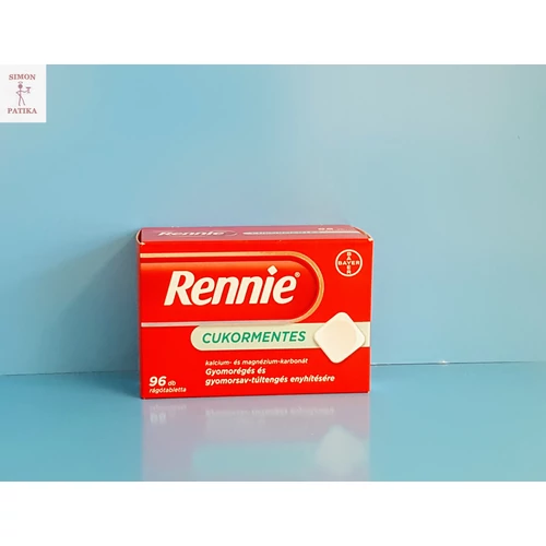 Rennie cukormentes rágótabletta 96db