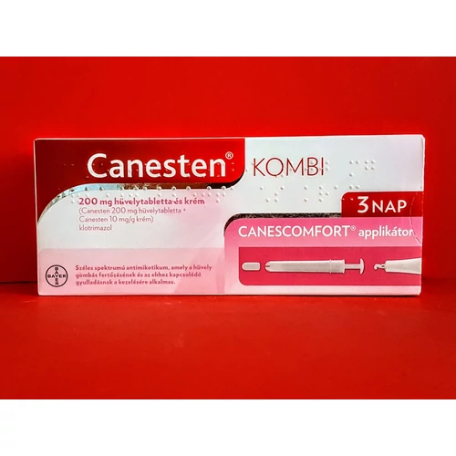 Canesten Kombi 200mg  hüvelytabletta és krém