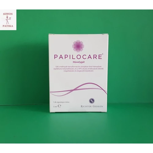 Papilocare hüvelygél 7x5ml