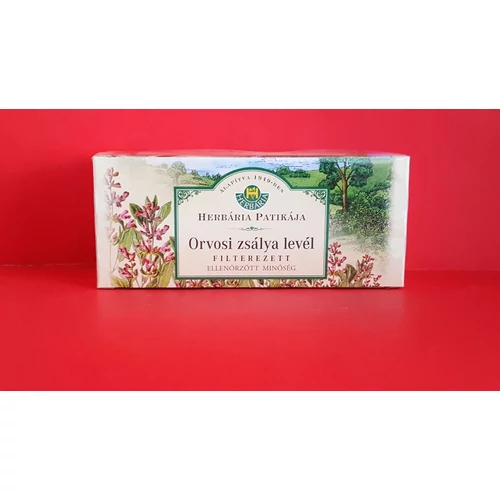 Orvosi zsályalevél filteres HERBÁRIA 25db