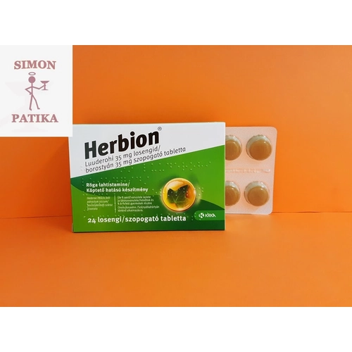 Herbion borostyán 35 mg szopogató tabletta 24db