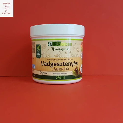 Herbioticum Vadgesztenyés lábkrém 250ml