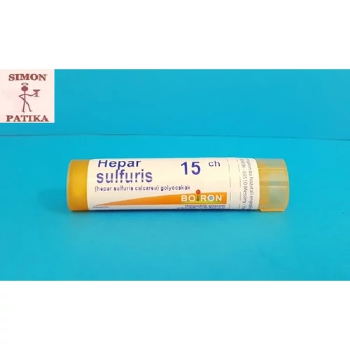 Hepar sulfuris C15 Boiron 4g