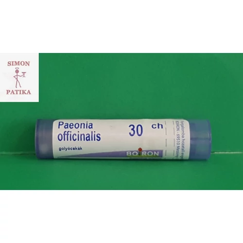 Paeonia officinalis golyócskák C30 Boiron 4g