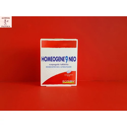 Homeogene 9 Neo szopogató tabletta 60x