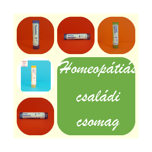 Homeopátiás Családi csomag