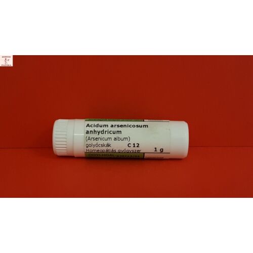 Acidum arsenicosum anhydricum C12  Remedia 1g 