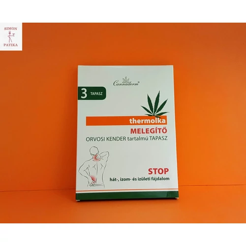 Cannaderm Thermolka melegítő tapasz 3db