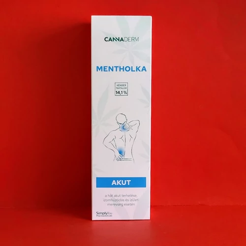 Cannaderm Mentholka Akut gél hűsítő 125ml