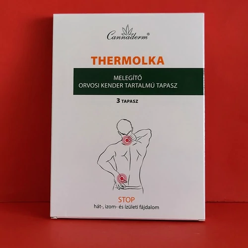 Cannaderm Thermolka melegítő tapasz 3db