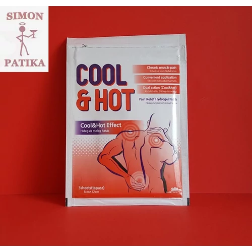 Cool & Hot tapasz izomfájdalomra 3db