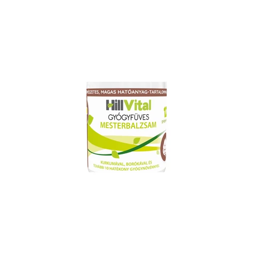 Hillvital Gyógynövényes Mesterbalzsam 250ml
