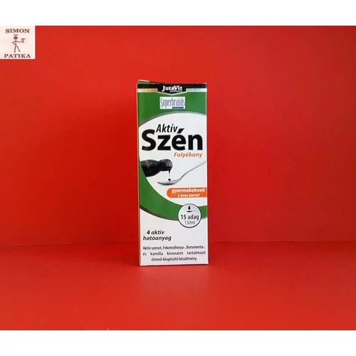 Jutavit Aktív szén folyékony 150ml