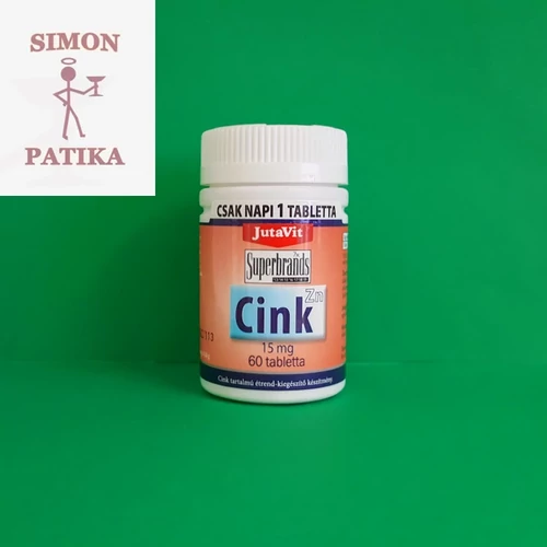 Jutavit Cink 15 mg tabletta 60db