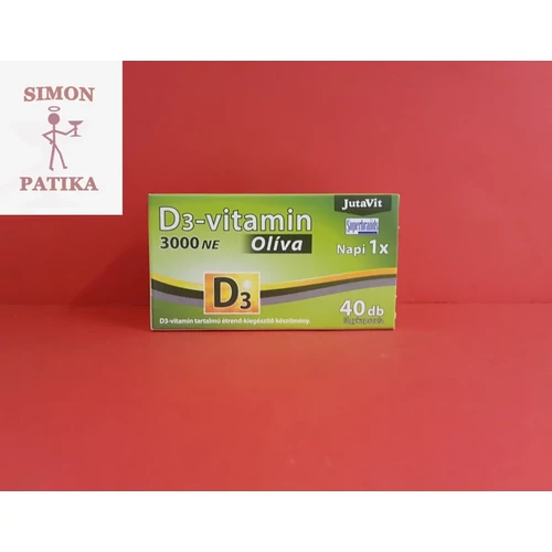 Jutavit D3-vitamin 3000NE Oliva kapszula 40db