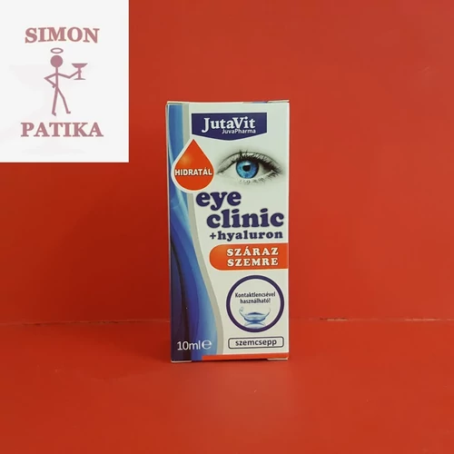 Jutavit Eye Clinic szemcsepp száraz szemre 10ml