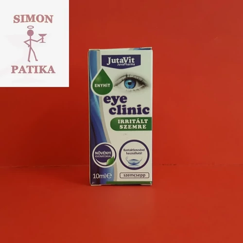 Jutavit Eye Clinic szemcsepp irritált szemre 10ml