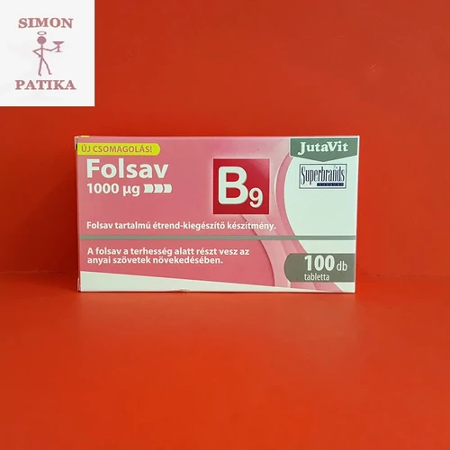 JutaVit Folsav 1000 mcg tabletta 100db