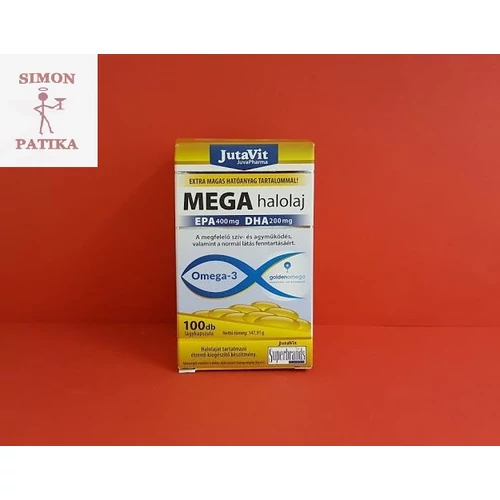 JutaVit MEGA Omega-3 halolaj kapszula 100db