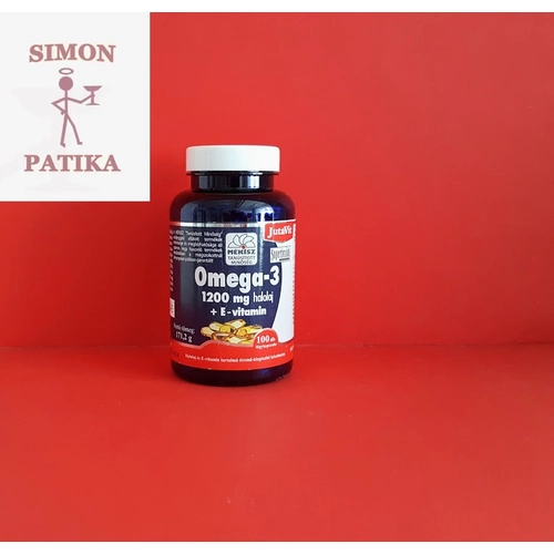 Jutavit Omega-3 Halolaj 1200mg +E vitamin kapszula 100db