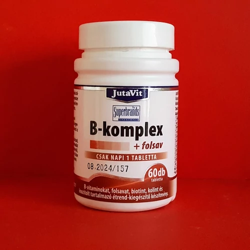 Jutavit B komplex+ folsav tabletta 60db