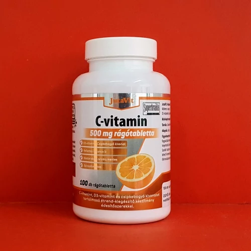 JutaVit C-vitamin  500 mg rágótabletta 100db