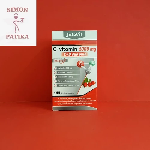 JutaVit C-vitamin 1000mg C+D DUO Plus tabletta