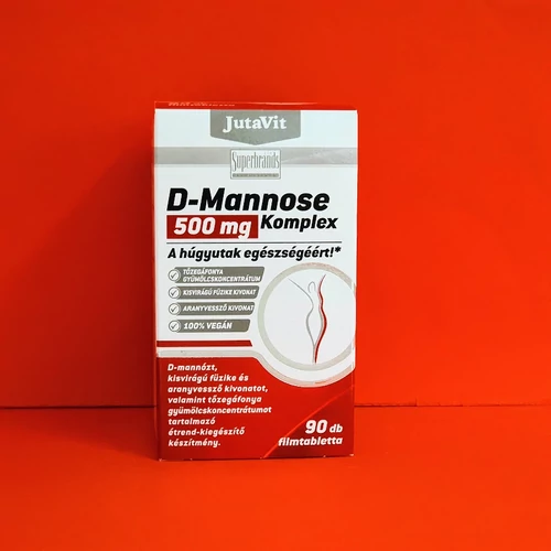 JutaVit D-Mannose Komplex 500mg filmtabletta 90db