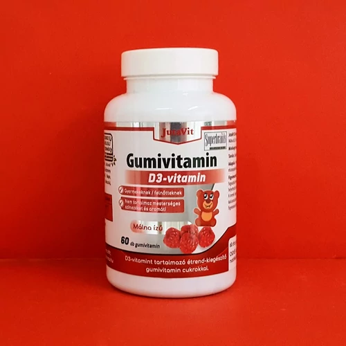 JutaVit D3-vitamin gumivitamin 60db