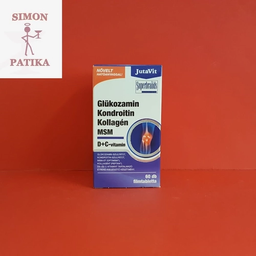 JutaVit Glükozamin Kondroitin MSM filmtabletta 60db