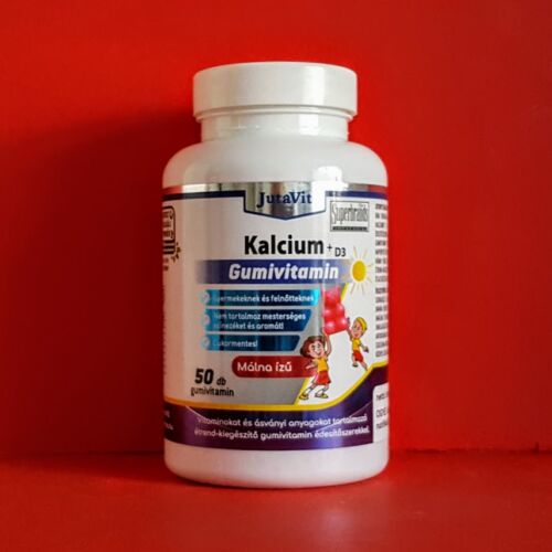 JutaVit Kalcium+D3 gumivitamin Gyermekeknek 50db
