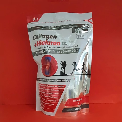 JutaVit Collagen+Hialuron Ízület por Eper-Málna 400g