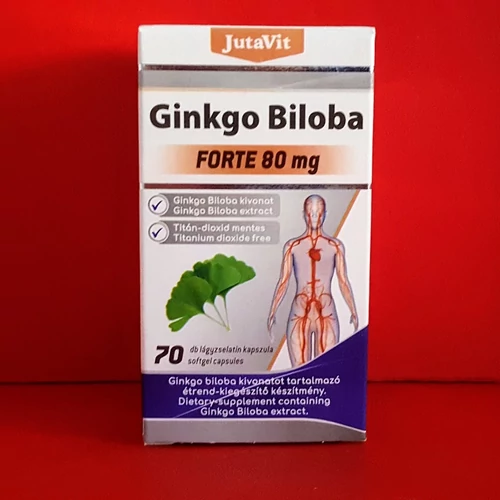 Jutavit Gingko Biloba Forte 80mg tabletta  70db
