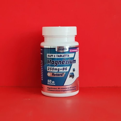Jutavit Magnézium 250mg+ B6 vitamin 50db