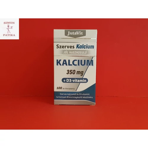 JutaVit Szerves Kalcium D3 vitamin filmtabletta 100db