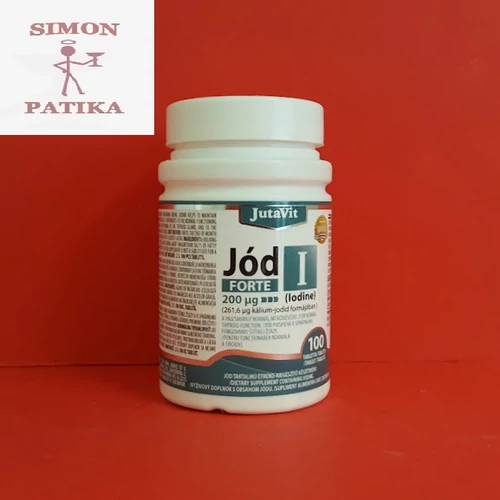 JutaVit Jód 200mcg tabletta