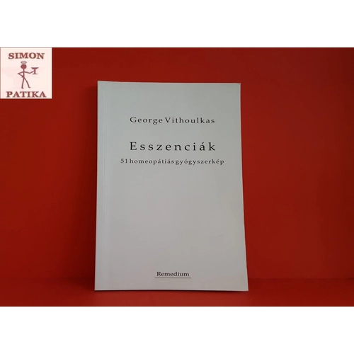Könyv: Esszenciák 51 homeopátiás gyógyszerkép