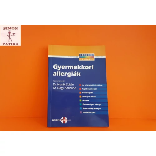 Könyv: Gyermekkori allergiák