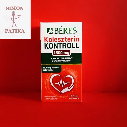 Béres Koleszterin Kontroll filmtabletta 60db