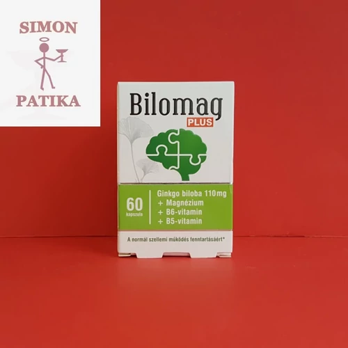 Bilomag Plus Ginkgo Biloba 110 mg kapszula 60db