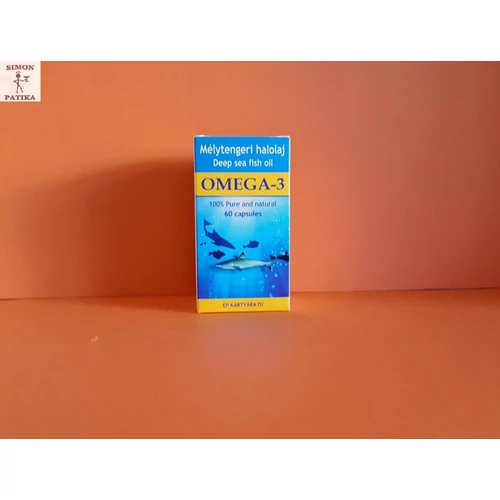 Omega-3 mélytengeri halolaj kapszula 60db