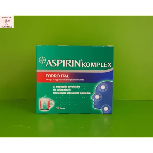 Aspirin Komplex Forró Ital granulátum 10db