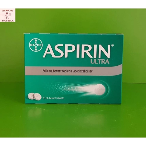 Aspirin Ultra 500 mg bevont tabletta 20db