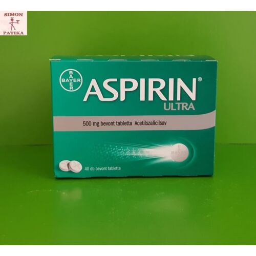 Aspirin Ultra 500 mg bevont tabletta 40db